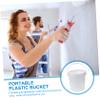 Ipetboom Sturdy Plastic Bucket Handle 3 Gallon Round Storage Home Outdoor Sealed Multi-use view 4