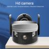 1080P Camera, Super Wide Angle Fisheye Lens AI Detection Motion Tracking, Connection, Night, Outdoor Security Camera for Gate Road (US Plug) view 2