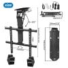 THEGA Electric TV Ceiling Mount - Motorized TV Support, Motorized Lift Support with Remote Control and Switch Control, for TVs from 32 to 70 Inches, Ceiling and Wall Installation view 2