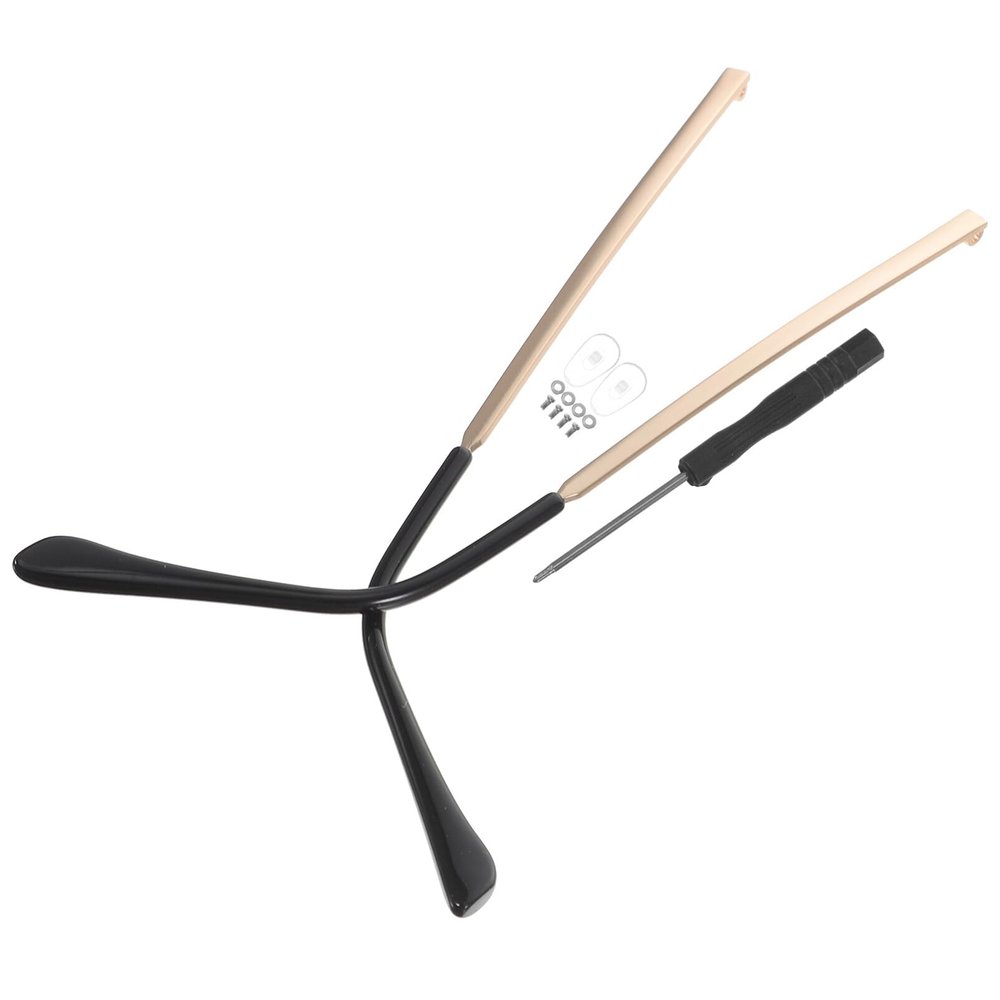 Ipetboom Eyeglasses Replacement Temple Glasses Arm Legs Metal Temple Accessories Glasses Repair Kit