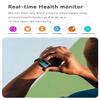 FILIEKEU Smart Watches Men Women Answer/Make Calls Touch Screen Fitness Tracker with Heart Rate Blood Oxygen Blood Pressure Monitor 100+ Sports Modes Waterproof Smart Watch Black for Android iOS black view 3