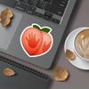 (3pcs) Hand Print on Peach Sticker for Adult Laptop Skateboard Motorcycle Car Bike Luggage Trolley Case Decoration Waterproof Decals view 3