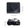 Andoer Digital Camera Protective Case PU Leather Camera Bag with Removable Shoulder Strap Compatible with Sony ZV1-F/ ZV1M2, Black view 2