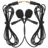 BIUDECO 2pcs Mini Lavalier Microphone Cable for Smartphones and Tablets Omnidirectional Clip Mic for Live Lectures and Recording Sound Easy to Use view 1
