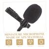 BIUDECO 2pcs Mini Lavalier Microphone Cable for Smartphones and Tablets Omnidirectional Clip Mic for Live Lectures and Recording Sound Easy to Use view 3