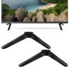 HOMSFOU Universal Tv Stand with Mounting Brackets and Screws Stable Tabletop Holder for 32-55 Inch Tvs Non-Slip Base Compatible with Roku and Tvs Home Office Use view 1