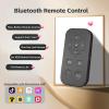 Bluetooth Remote Control Page Turner, 9 Keys Camera Shutter Selfie Clicker Video Recording Remote Play or Pause for for Android Smartphone () view 2