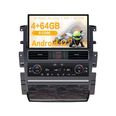 ZWNAV 13.3 inch Android 12 Car Stereo for Nissan Armada S/SV/SL/Platinum Patrol Y62 Infiniti QX56 QX80 2020-2023, 64GB Carplay, Car GPS Navigation Head Unit, Bluetooth