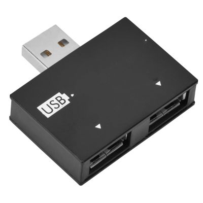 LOCADENCE USB 2.0 Hub, 2 Port USB Data Hub 2.0, 2 Port USB Twin Charger Splitter Adapter Converter Kit for Laptop, Flash Drive, HDD, Console, Printer, Camera,Keyborad, Mouse