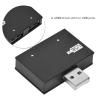LOCADENCE USB 2.0 Hub, 2 Port USB Data Hub 2.0, 2 Port USB Twin Charger Splitter Adapter Converter Kit for Laptop, Flash Drive, HDD, Console, Printer, Camera,Keyborad, Mouse view 3