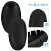 Beaupretty Ear Covers for Hair Dye 3 Pairs Hair Dye Ear Covers Ear Protectors Salon Hair Dying Earmuff for Women Men Black view 3