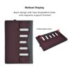15.6 inch Laptop Cover Case for Samsung Galaxy Book4 360 &for Samsung Galaxy Book4 & for Galaxy Book3 & Galaxy Book3 360,PU Leather Detachable Notebook PC Bag Shell (Burgundy) view 3