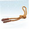 OSALADI Fashionable Long Leather Camera Rope Strap for Dslr Micro Cameras Stylish Halter Design Coffee Color Comfortable Durable for Photographers view 3
