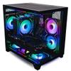 Panorama Gaming Desktop PC (RTX 5060Ti, AMD Ryzen 7 5700X Processor, 32GB DDR4 RAM, 2x512GB NVMe M.2 SSD, WiFi 6E + BT, HDMI + DP, KB&M, W11 Pro Best 2025 RGB Prebuilt Tower Computer for Gamers view 3