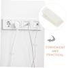 OSALADI 80pcs Cable Management USB Cord Organizer Clips Cable Keeper Wire Organizer Headphone Cord Holder Storage view 4