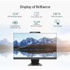 ASUS M3402 All-in-One, 23.8 FHD Touch Display, AMD Ryzen 5 7520U Processor, 16GB RAM, 512GB SSD, Windows 11 Home, Kensington Lock, Black, M3402WFA-PB504T view 2