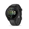 Garmin Forerunner 165 Music, Running Smartwatch, Colorful AMOLED Display, Training Metrics and Recovery Insights, Music on Your Wrist, Black view 1