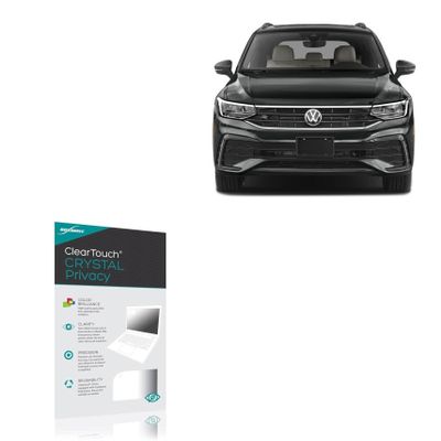 BoxWave Screen Protector Compatible with Volkswagen 2024 Tiguan Instrument Display (10.25 in) - ClearTouch Crystal Privacy (2-Pack), Privacy Screen Protector Flexible Film Clear
