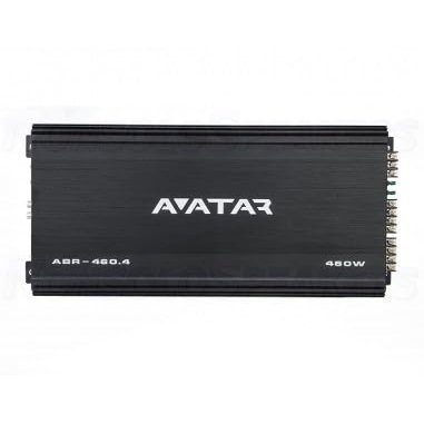 Avatar ABR-460.4 4 Channel Class AB 460 Watt Black Amplifier Buran Series