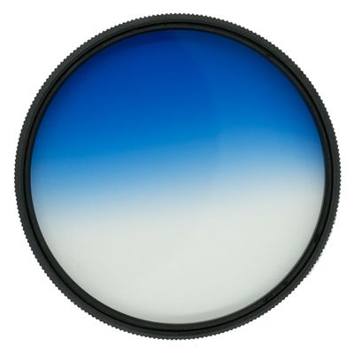 Pro Glass 72mm HD MC Graduating Blue Color Filter for: Sigma 50mm f/1.4 DG DN Art Lens (Leica L) (315969) - 72 mm Blue Filter, 72 Graduating Blue Filter