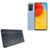 BoxWave Keyboard Compatible with Coolpad Cool 30i - SlimKeys Bluetooth Keyboard, Portable Thin with Chiclet-Style Keys - Jet Black view 1
