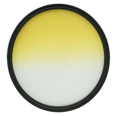 Pro Glass 72mm HD MC Graduating Yellow Color Filter for: Rokinon 85mm f/1.4 Series II Lens for Sony E (SE85-E) - 72 mm Yellow Filter, 72 Graduating Yellow Filter