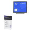 BoxWave Screen Protector Compatible with Beetronics 19HB9M - ClearTouch ImpactShield (2-Pack), Impenetrable Screen Protector Flexible Film view 1