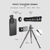 22X High Powerful HD Monocular Telescope for Smartphone Mini Telescope Camera Mobile Phone Adapter Tripod Telephoto Zoom with Smartphone Adapter Tripod for Wildlife Bird Watching view 4