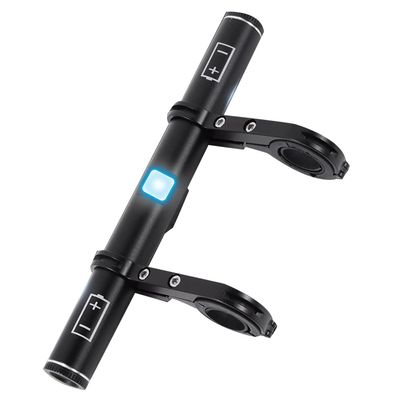 Hubceuo Bike Handlebar Extender USB Bicycle Handlebar Extension Mount for Holding Bicycle Speedometer,GPS Bike Accessories