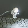 CHAOSEE Mini Astronaut Night Light Creative LED Reading Lamp Flexible USB Tube Spaceman for Laptop PC Keyboard Notebook Table Desk Light view 3