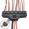 GeRRiT Low Voltage Quick Connect Splitter for LED Light Strips (2 Inputs 12 Outputs) - Power Distribution Block, KNOKR678 view 2