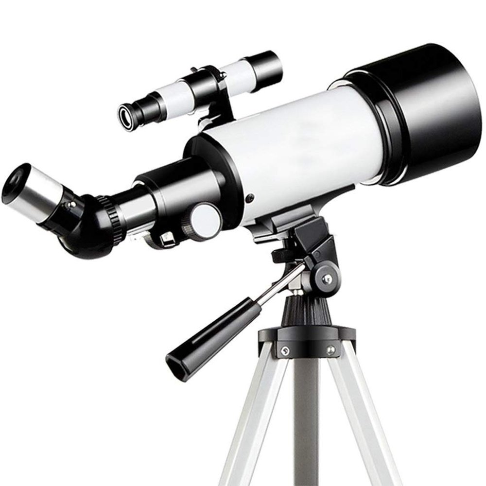 Reflector Telescope for Beginners, Fully-Coated Glass Optics Adjustable-Height Tripod,Astronomy Telescope for Kids and Adult