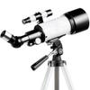 Reflector Telescope for Beginners, Fully-Coated Glass Optics Adjustable-Height Tripod,Astronomy Telescope for Kids and Adult view 1