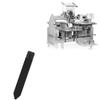 BoxWave Stylus Pouch Compatible with Ricoma MCC-061501 Touchscreen - Stylus PortaPouch, Pen Stylii Holder Carrier Portable Self-Adhesive - Jet Black view 1