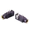 10Pcs/lot 6.35mm Stereo Female Jack 4 PINS Feet 6.35mm PCB Panel Mount Microphone Socket Stereo 1/4 Inch Female Connector view 2