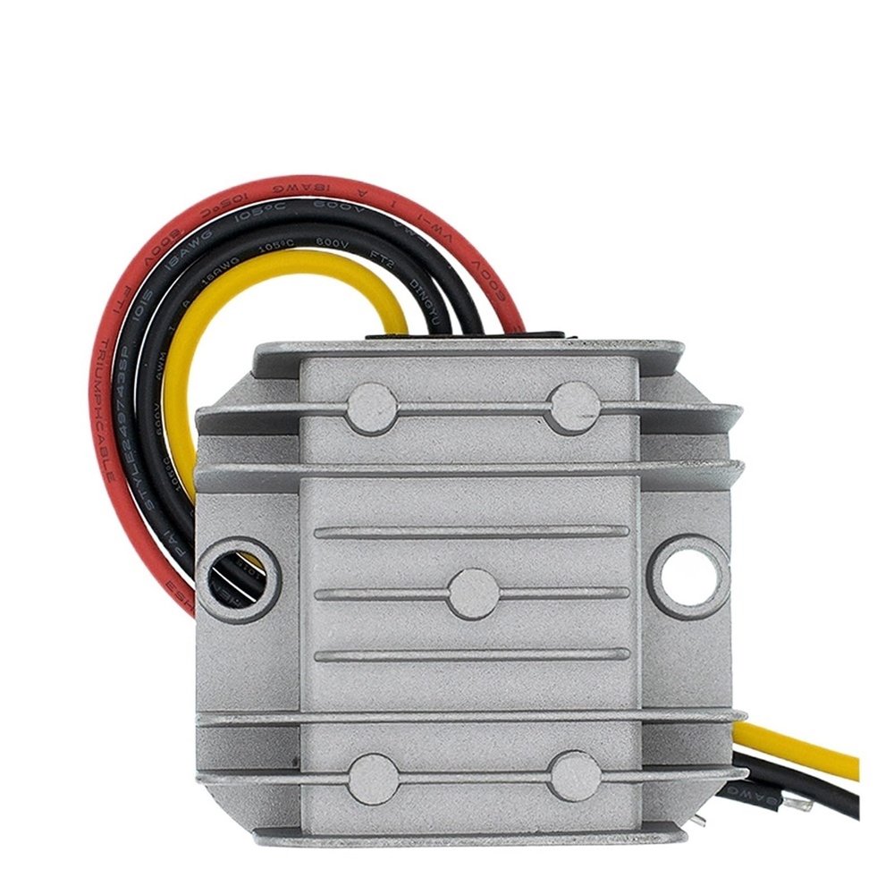 12V/24V to 5V 10A Step Down DC DC Converter Buck Regulator Waterproof Power Supply for Toy Car LED/Camera