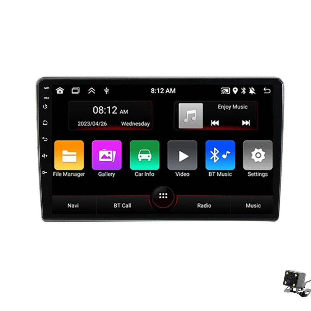 ADMLZQQ Double Din Car Stereo Multimedia with Bluetooth and 9" Touchscreen Android 12 for Opel Astra H 2004-2014,with GPS/Car-Play Android/SWC/Backup Camera/Mirror Link/4G WiFi,M95s