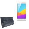 BoxWave Keyboard Compatible with QMobile Noir LT700 Pro - SlimKeys Bluetooth Keyboard, Portable Thin with Chiclet-Style Keys - Jet Black view 1