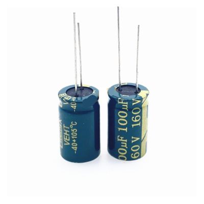 Zcera 3pcs/lot 160V 100UF 13 * 21 20% Low ESR/impedance high Frequency Radial Aluminum electrolytic Capacitor 100000nf 20%