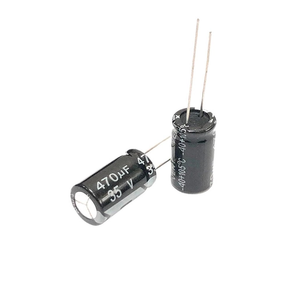 ZCERA 35V470uf 10x17mm high Frequency Low Aluminum Capacitor 470uf35v 35v 470uf 35v470mf 470mf35v 35v470MFD 35wv 35vdc 680uf (Size : 35v3300 16x25 5pcs)