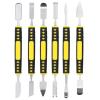 6-Piece Double-Headed Metal Crowbar Set, Multiple Appliance disassembly Tools, Suitable for Mobile Phone Tablet casing DIY Repair and Repair Tools view 1