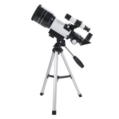 Generic Telescopes for Adults Kids Beginners, 70mm Aperture and 300mm Focal Length,Compact and Portable, Astronomical Telescope with 2 Eyepieces,Without astrosolar (Without Astrosolar)