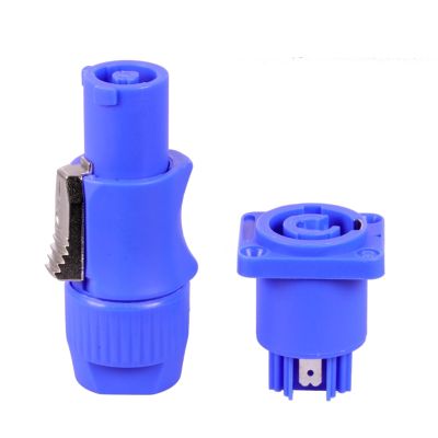 10Pcs 3Pins Powerconnector Male Plug+Female Chassis Panel Mount 250V 20A Type A NAC3FCA+NAC3MPA-1 Light AC Power Connector (Color : 5xM 5xF-01)