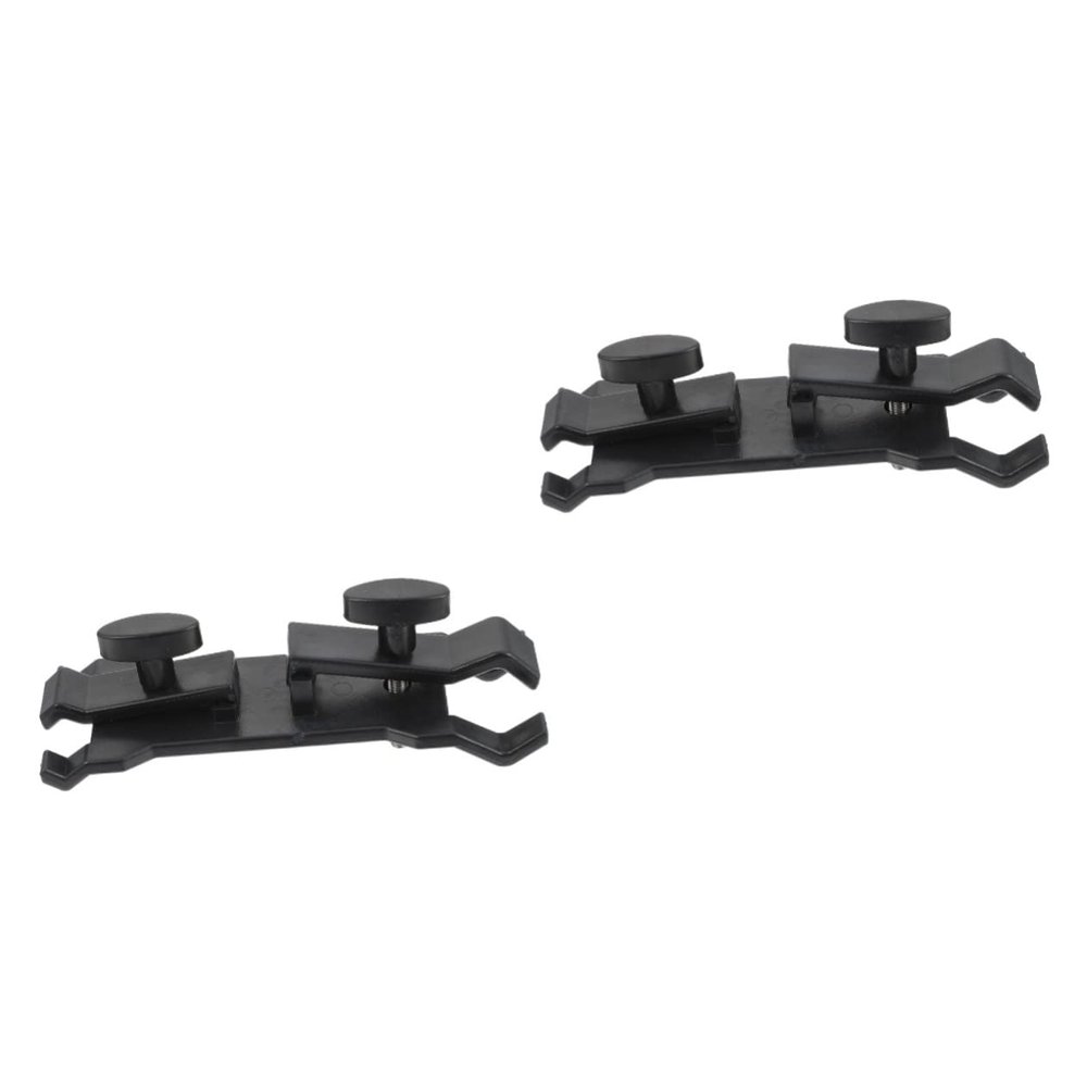 HOMSFOU 2pcs Outdoor Camera Tripod Umbrella Holder Clip Umbrella Clamp Mount for
