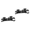 HOMSFOU 2pcs Outdoor Camera Tripod Umbrella Holder Clip Umbrella Clamp Mount for view 1