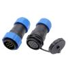 10sets SP/SD28 Docking Aviation Plug Socket Male + Female 1/2/3/4/5/6/7/9/12/14 Pins IP68 SP28 28mm Aviation Connector (Color : SD28-10P, Size : Docking) view 1