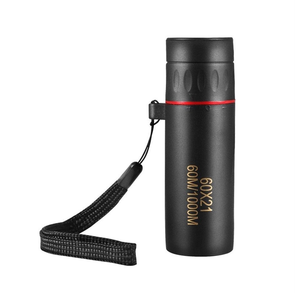 60x21 BAK 4 Prism HD Monocular Wide View Waterproof Telescope Spyglass for Bird Watching