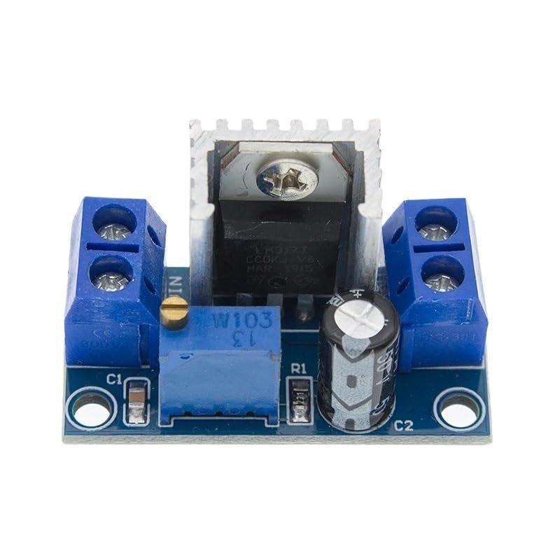 10PCS LM317 LM317T DC-DC Step-Down DC Converter Circuit Board Power Supply Module