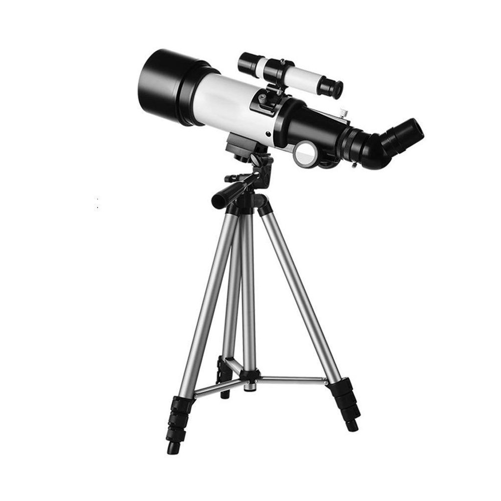 50-100mm Caliber Mount Travel Telescope, Portable Refractor Telescope,Stargazing HD Telescope for Adult Students - Ideal Telescope for Beginners, with Carry Bag,Smartphone Holder (Package a)