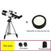 50-100mm Caliber Mount Travel Telescope, Portable Refractor Telescope,Stargazing HD Telescope for Adult Students - Ideal Telescope for Beginners, with Carry Bag,Smartphone Holder (Package a) view 2